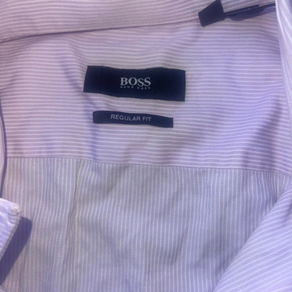 gorgeous HUGO BOSS long sleeve button up 100 percent cotton - Picture 5 of 7